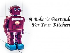 Robotic Bartender For Your Home. Now That’s Classy